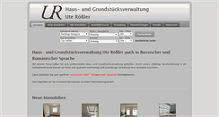 Desktop Screenshot of hgv-roessler.de